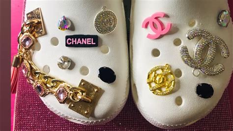 chanel crocs shoes|Chanel jibetzts for Crocs.